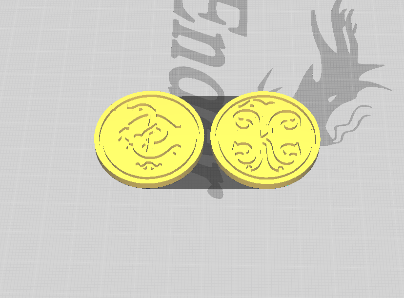 Customizable Wax Seal Stamp Monograph | 3D models download | Creality Cloud