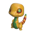 colorful dragon with snake tail-0
