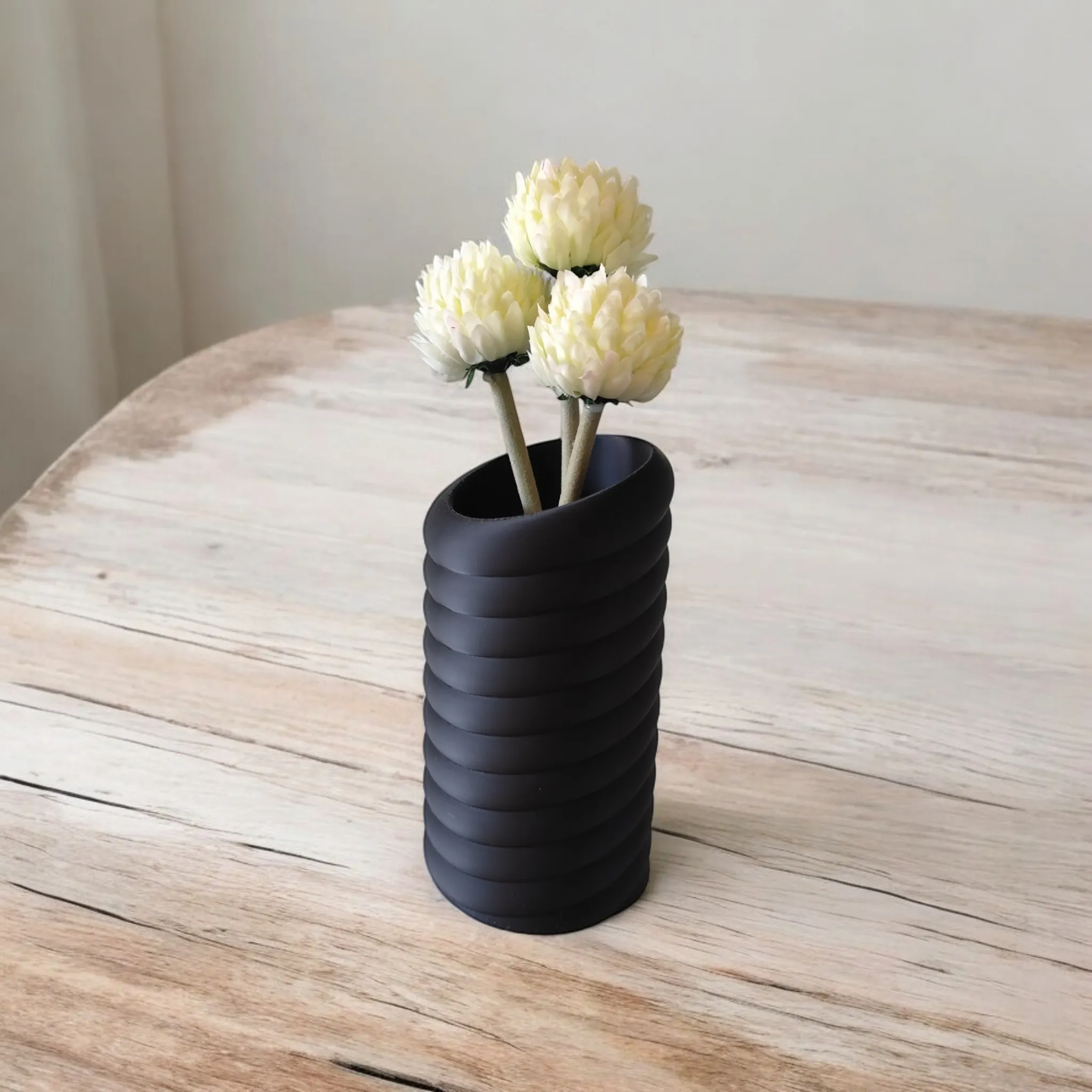Torus Design Vase and Plantpot "Swirly"