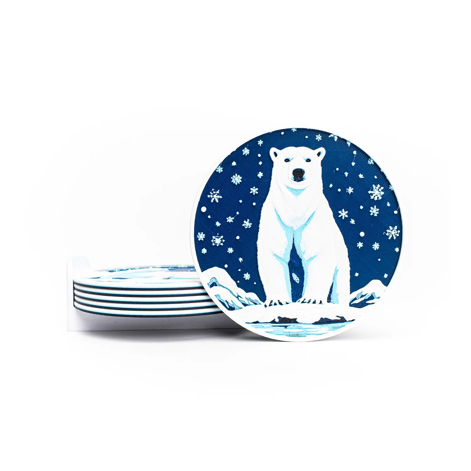 Arctic Wildlife Coasters