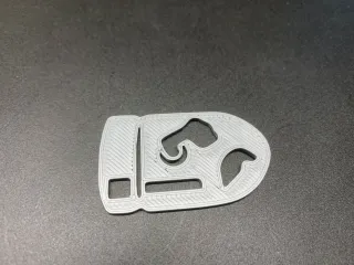 ROCKET MARIO BROS KEYCHAIN