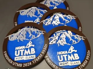 UTMB 2024 Finisher Medal 🏅🏔️