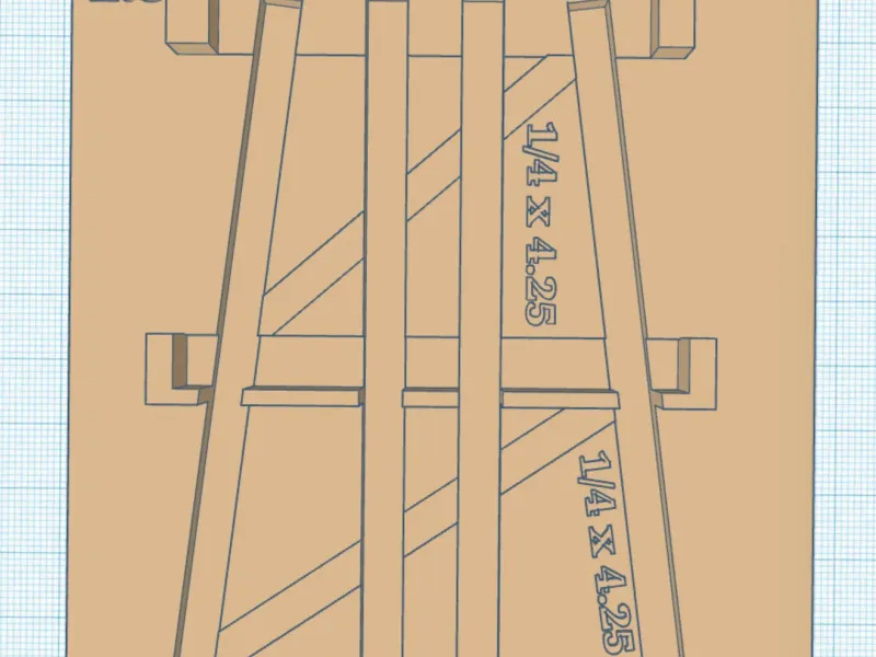 4" G Trestle Jig