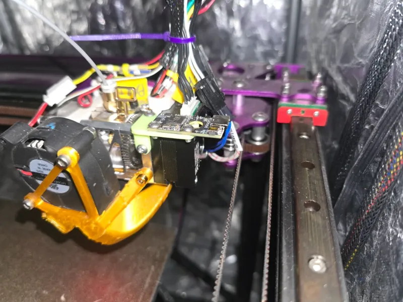 Custom Mount for ADXL345/S2DW Accelerometer on a BIQU H2 V2S