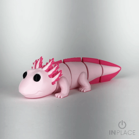 Cute Axolotl Articulated