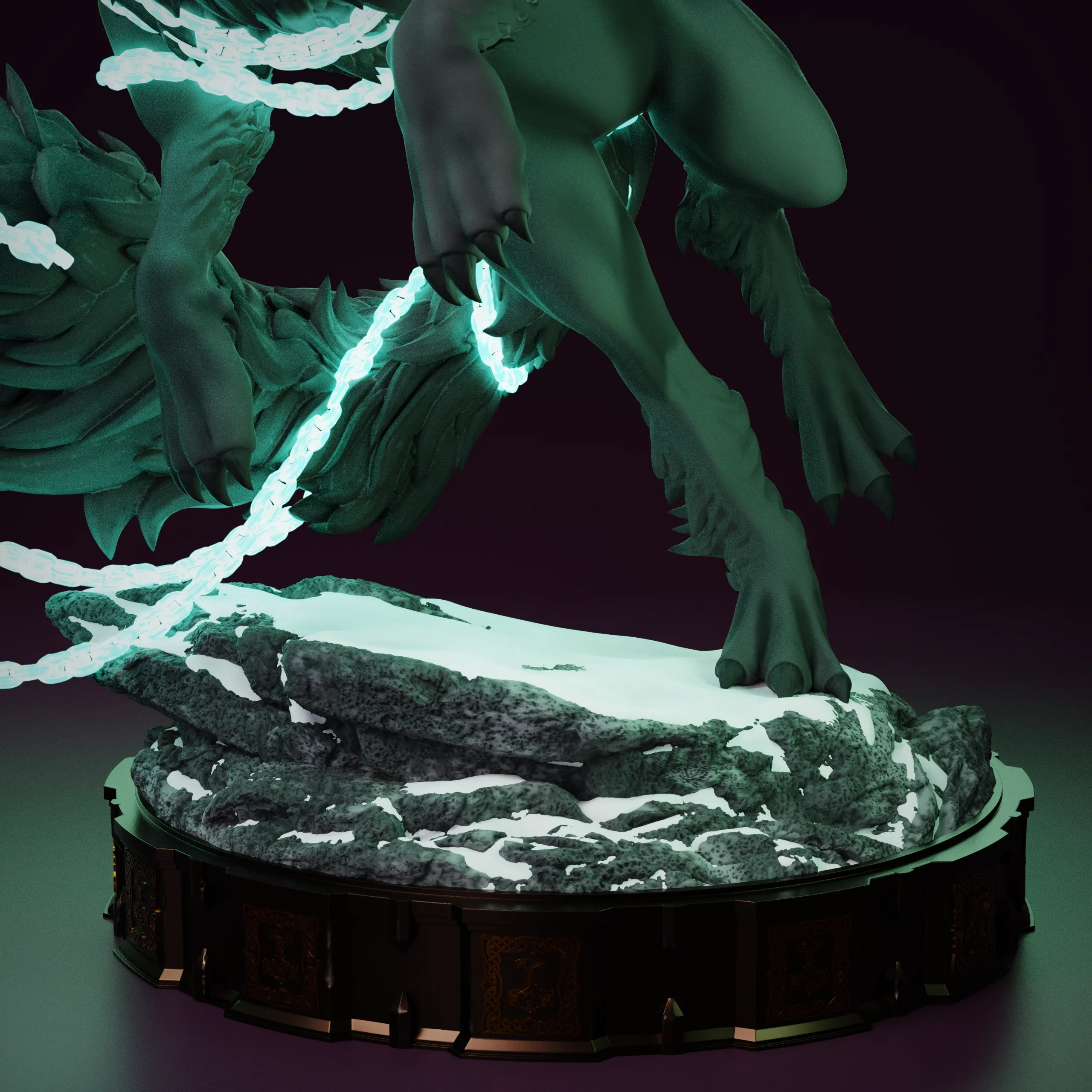 Fenrir - The Wolf God - Tabletop mini