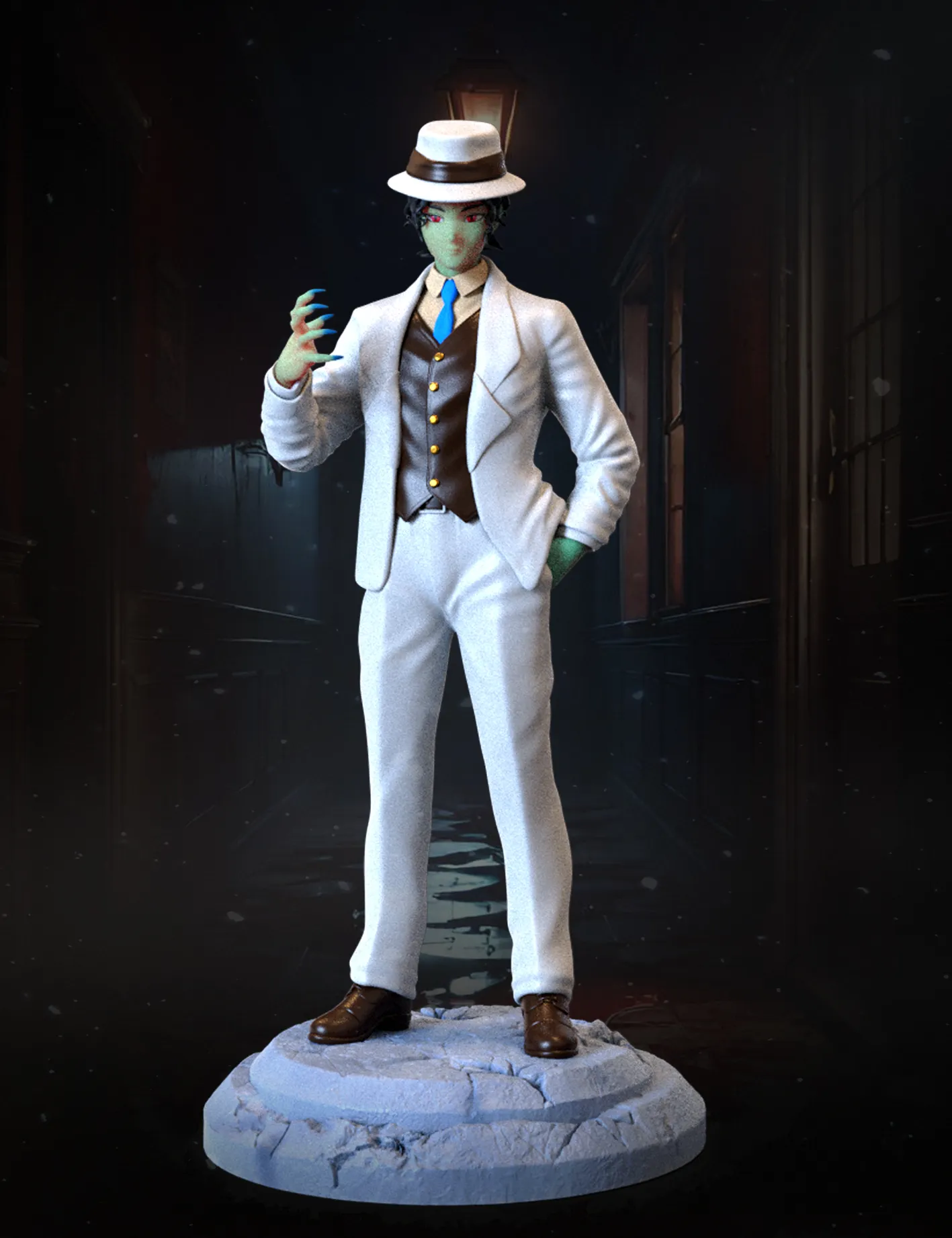 Muzan Kibutsuji Arquivo STL e 3MF para impressão 3D | Characters ...