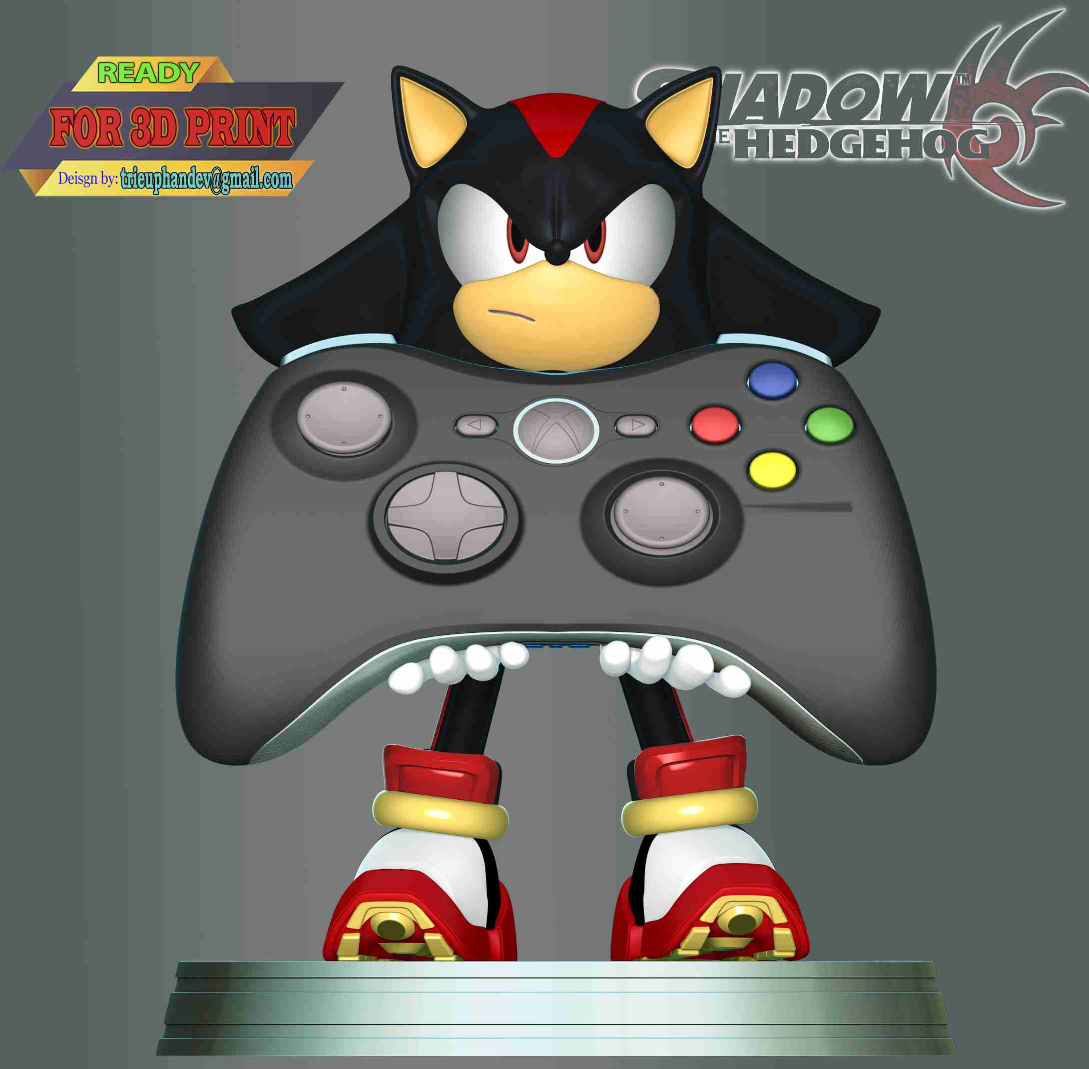 Shadow the Hedgehog | 3D модели скачать | Creality Cloud