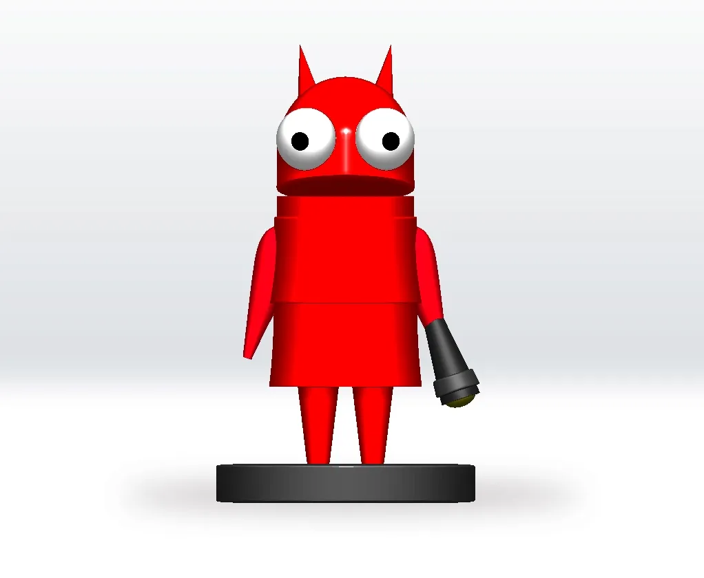 Repo STL file 3D Model Character Fanart
