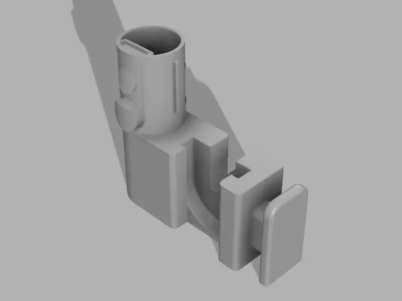Dyson vacuum wall charger holder