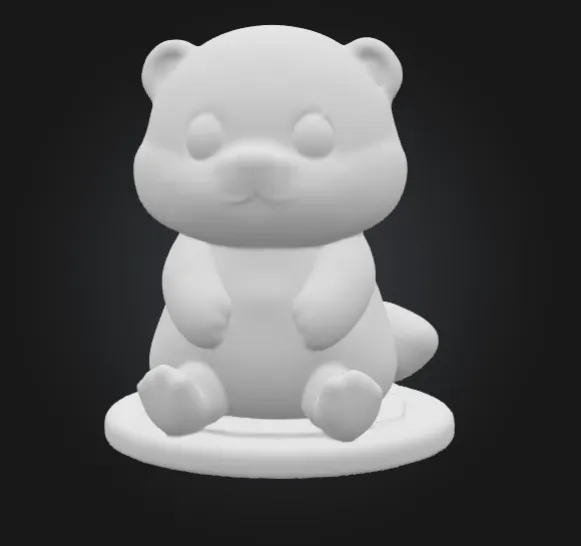 Chibi animal  - Tomo the Otter