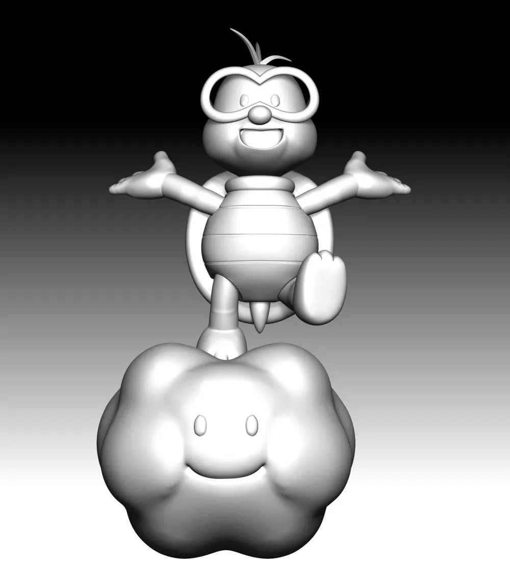 Lakitu - Super Mario Bros