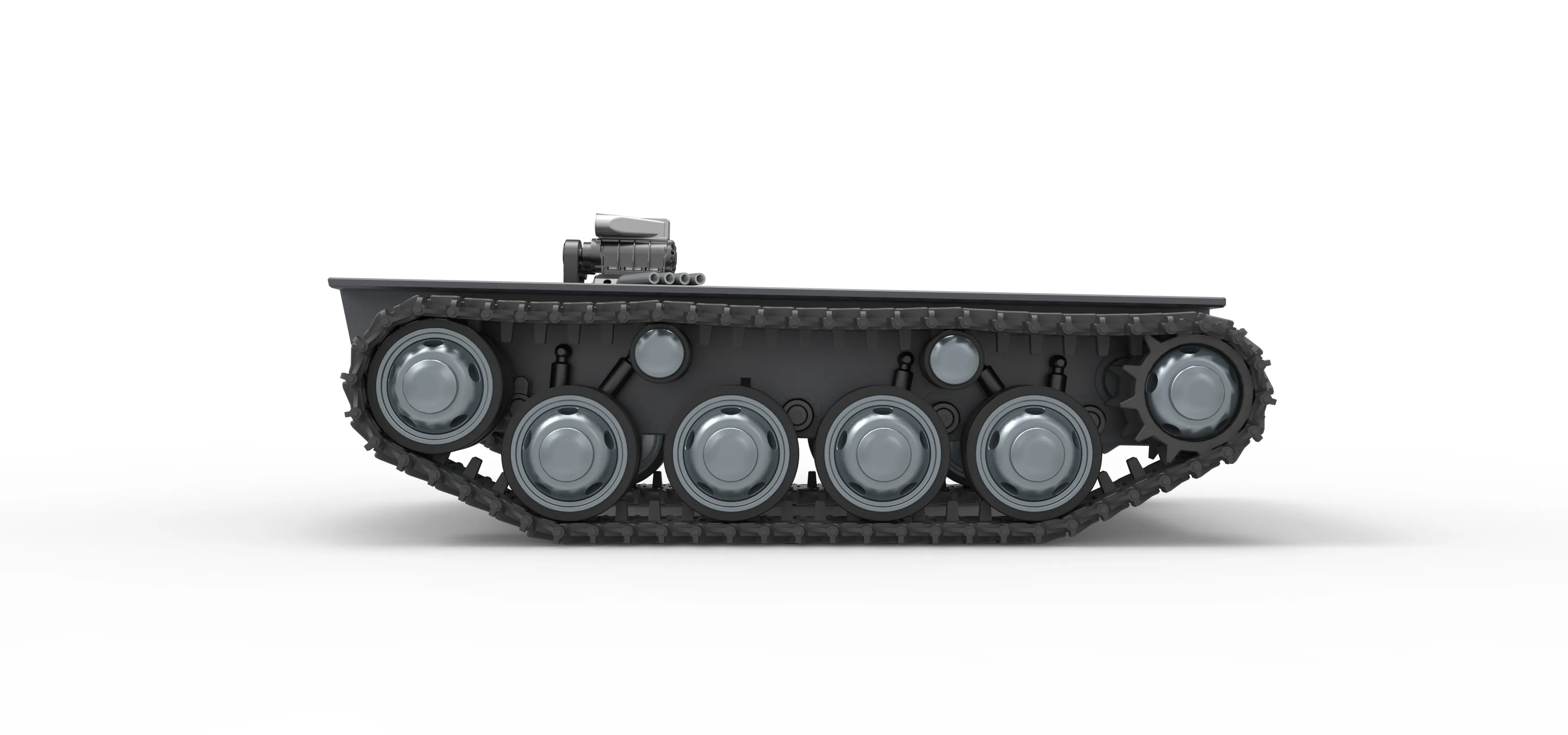 Vintage Monster tank Base Version 3 Ölçek 1:25