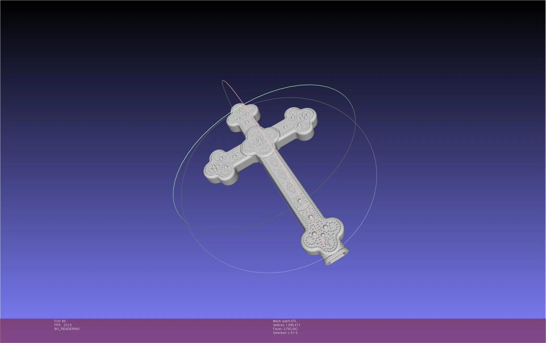Murder Drones Patch Cross USB Stick Hull
