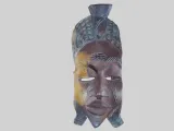 African Tribal Mask - Scanned 3D Model with High Resolution-0