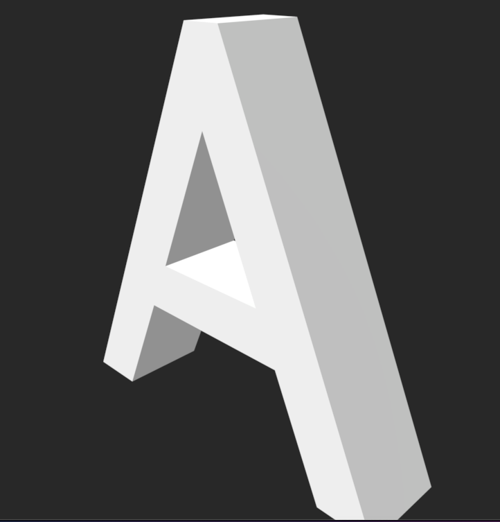 A to Z Letters 3D models download Creality Cloud