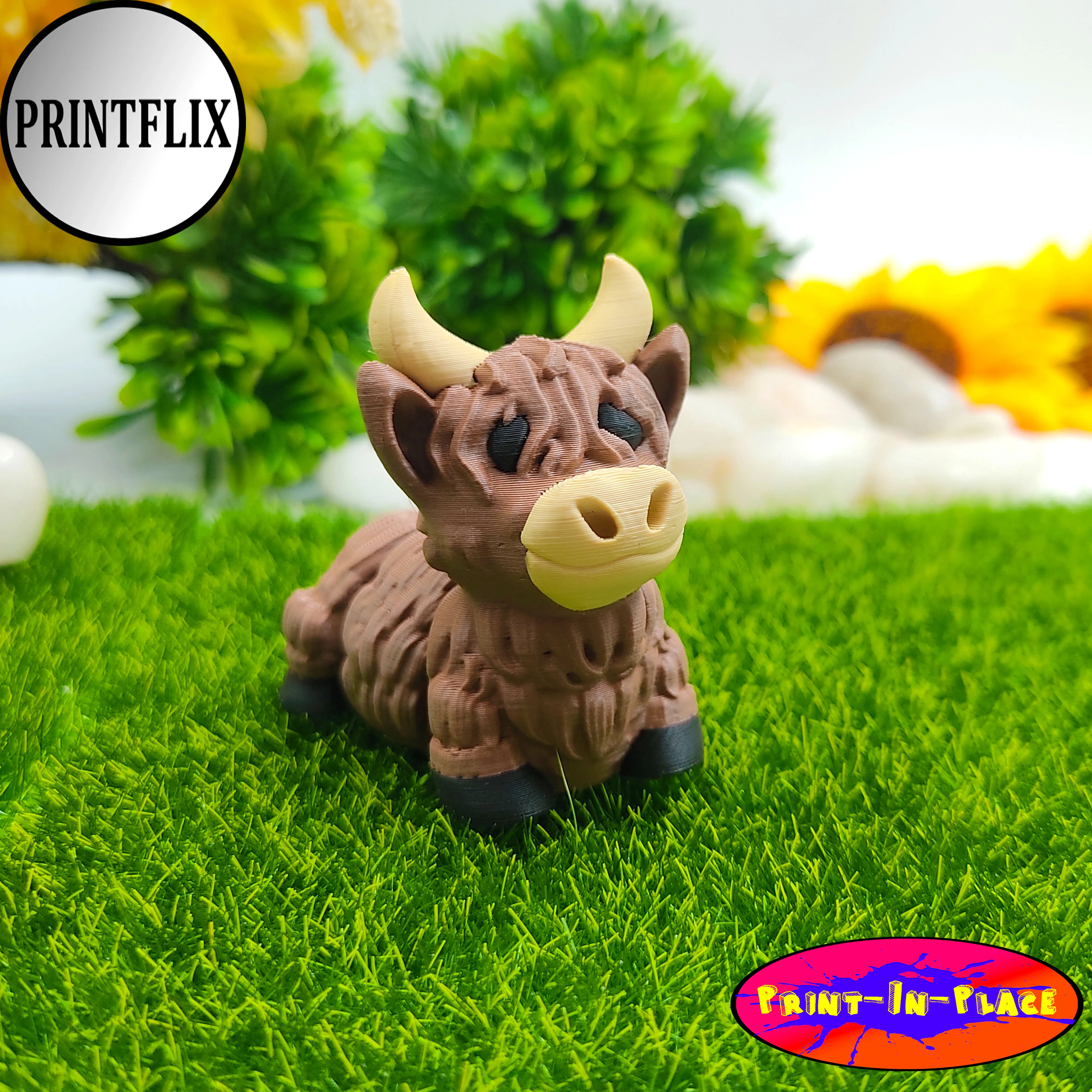 FLEXI TINY HIGHLAND COW