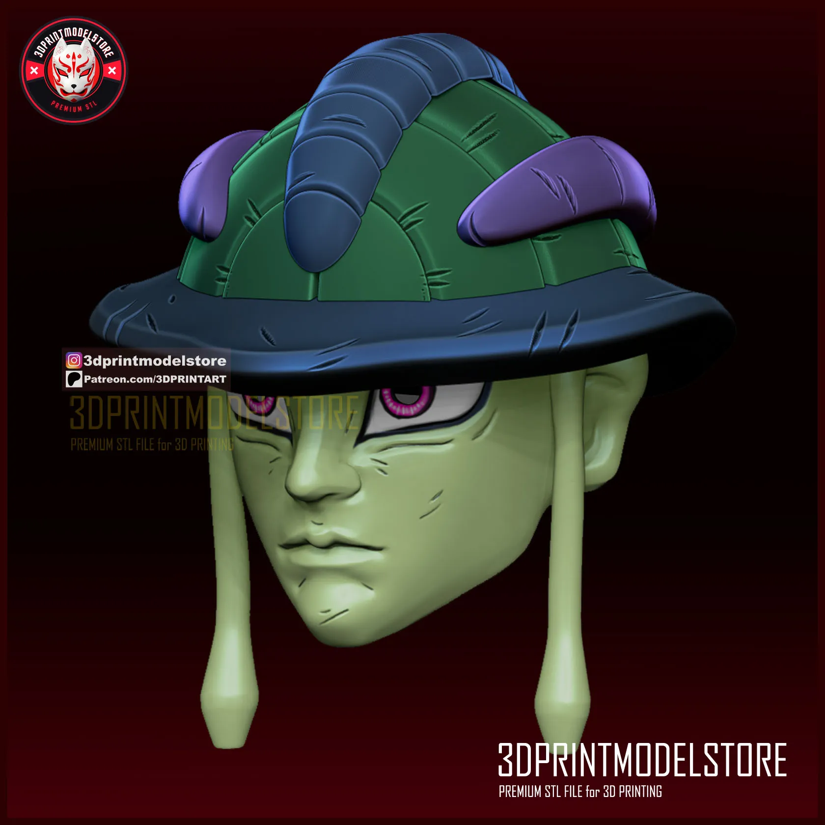 Hunter x Hunter Cosplay Meruem Mask - Anime Halloween Helmet