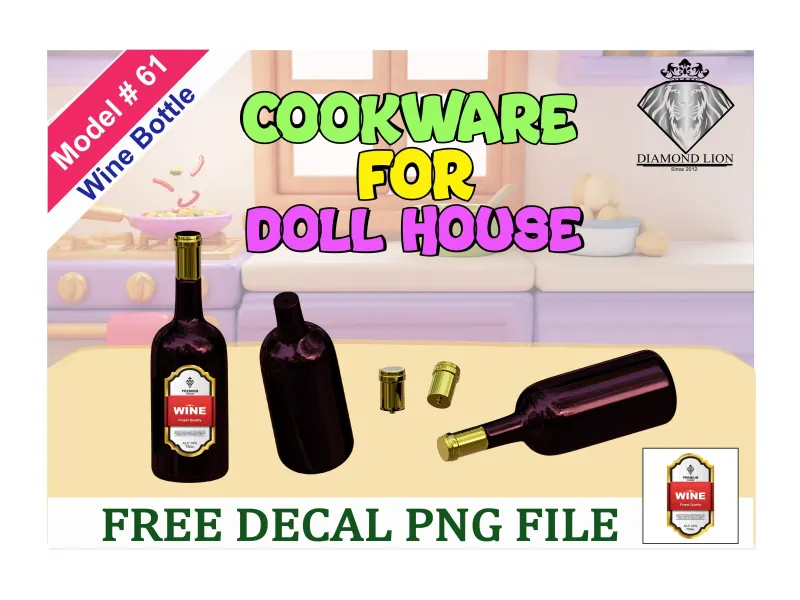 Wine Bottle Style 3