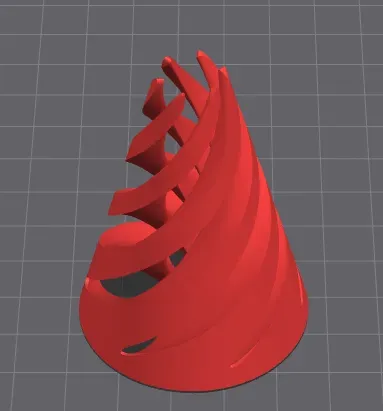 Spiral Fidget two piece