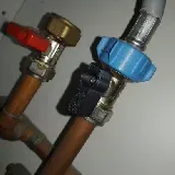 Handle for washing machine valve
