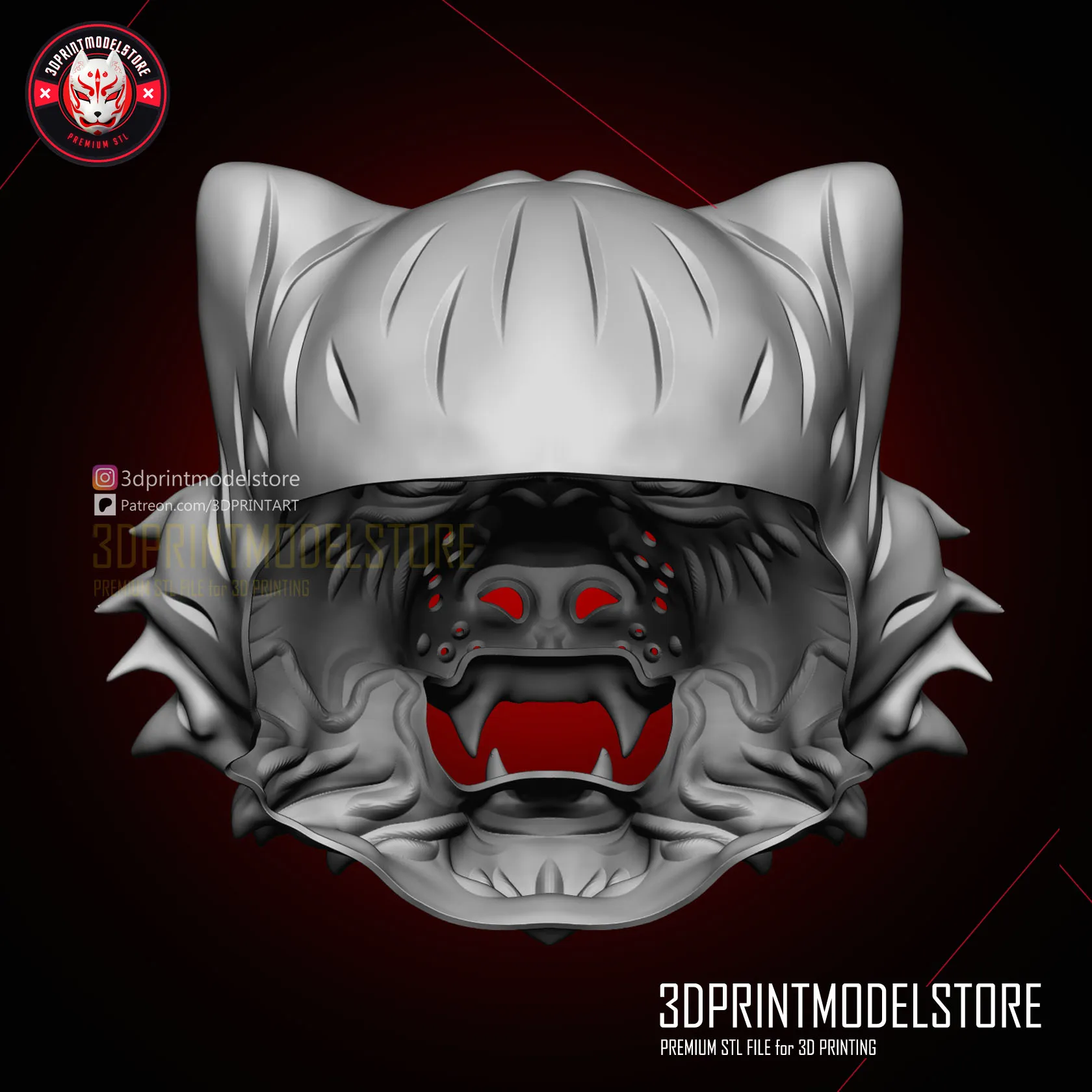 Tiger Mask - Anime - Premium STL for Cosplay