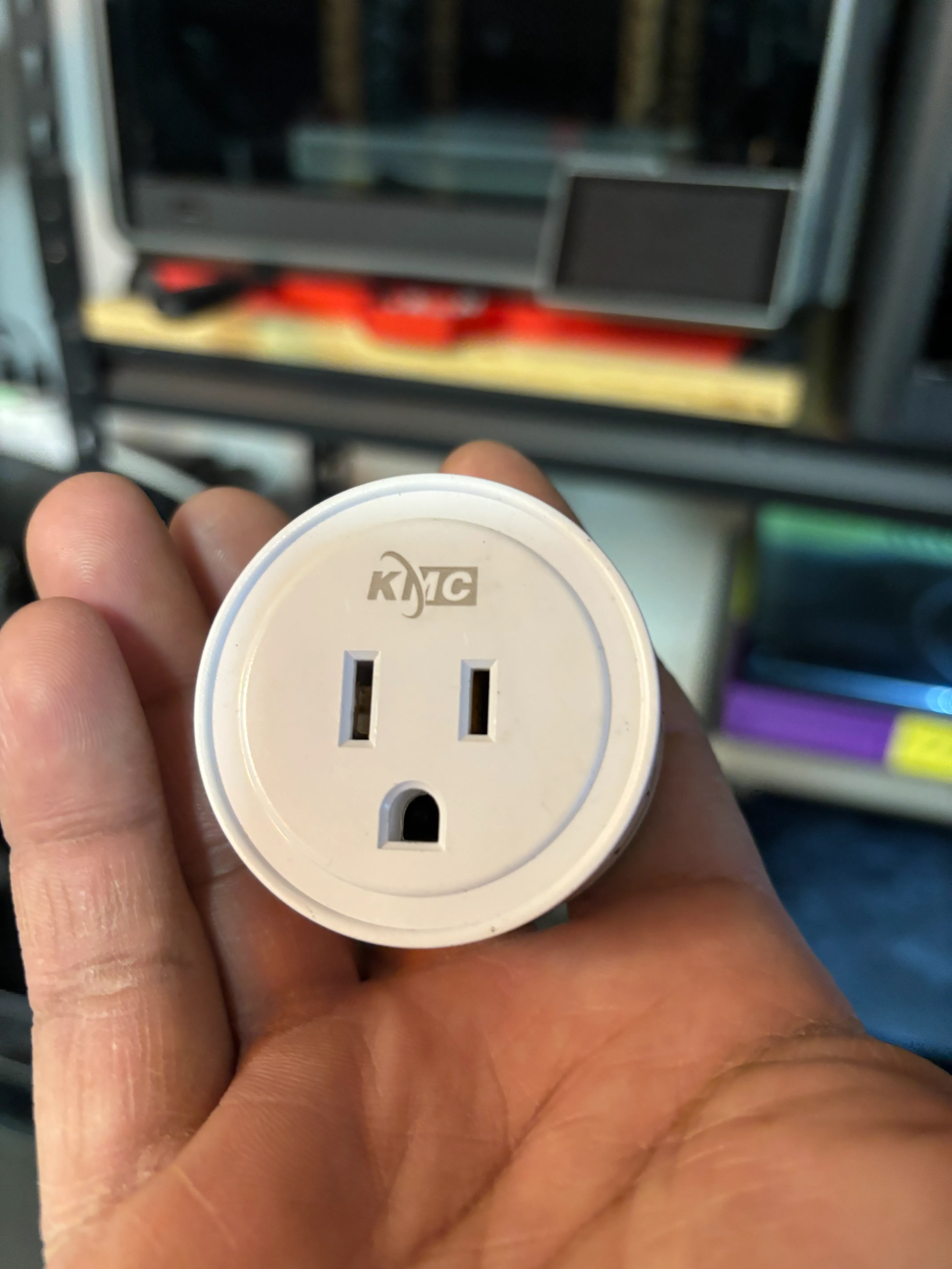 KMC Smart Plug color ID ring