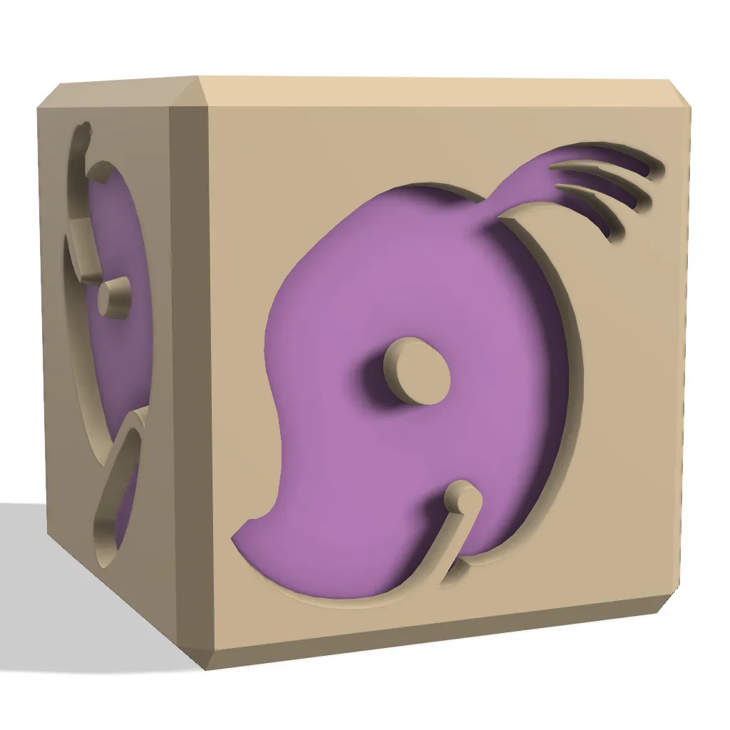 BING CUBE FOR PLAYDOUGH AND SENSORY PLAY