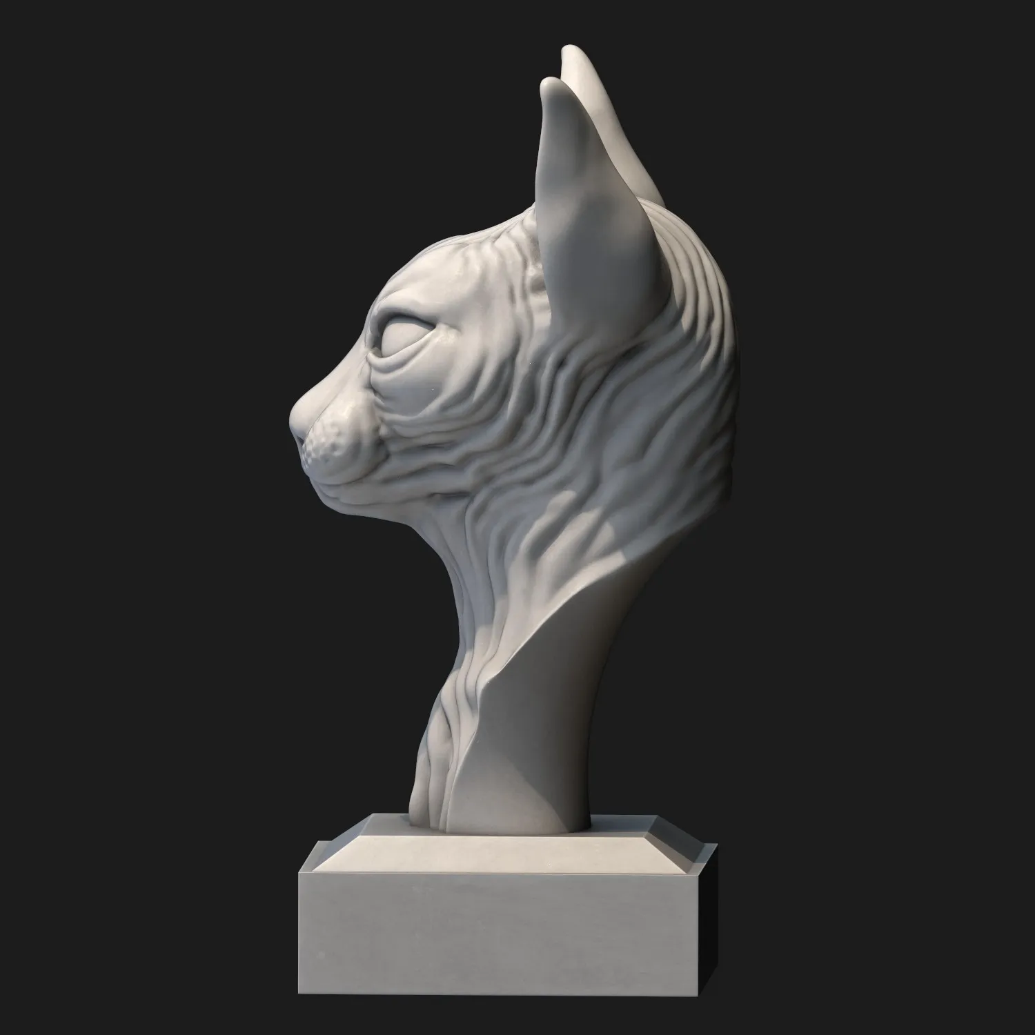 SPHYNX CAT SCULPTED