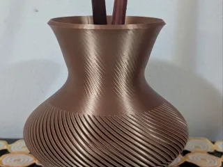 Ancient copper vase