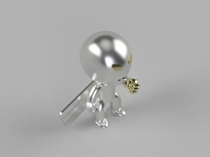 Marvel Mini Silver Surfer / Infinity Gauntlet (Norrin Radd)