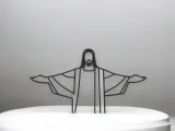 Christ The Reedeemer Line Art - Desktop Line Art-0