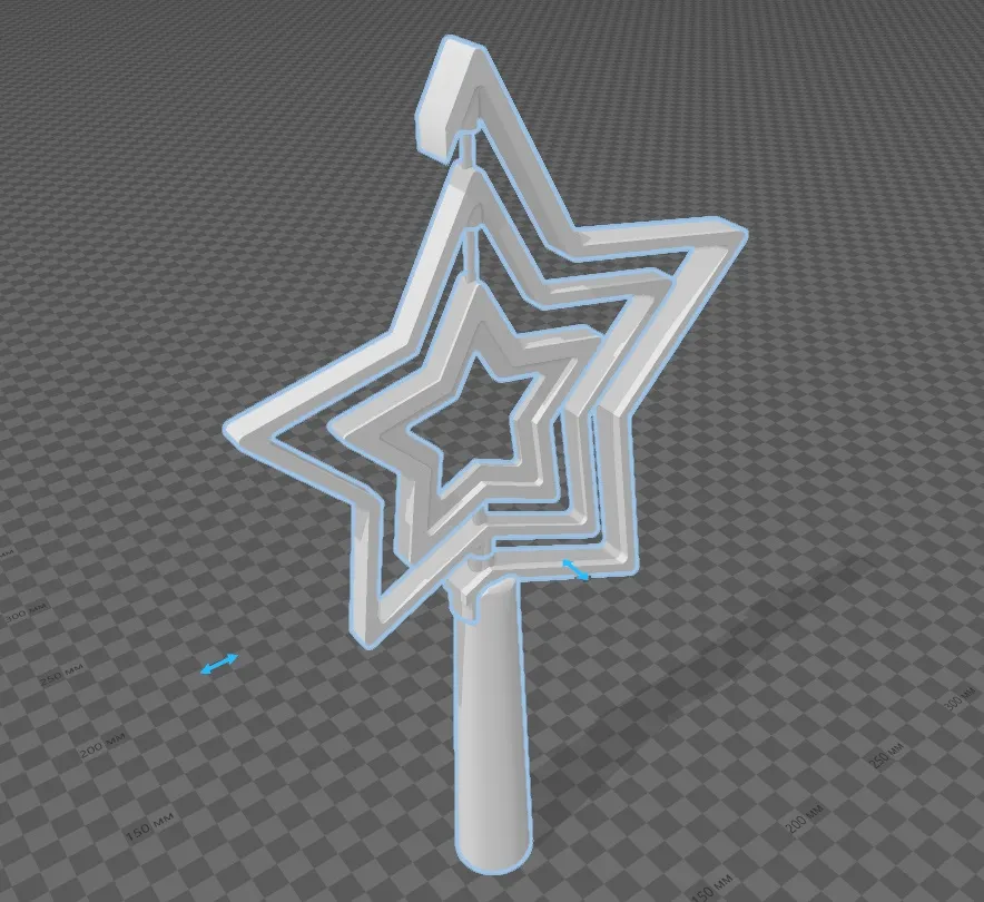 Chrismas tree star