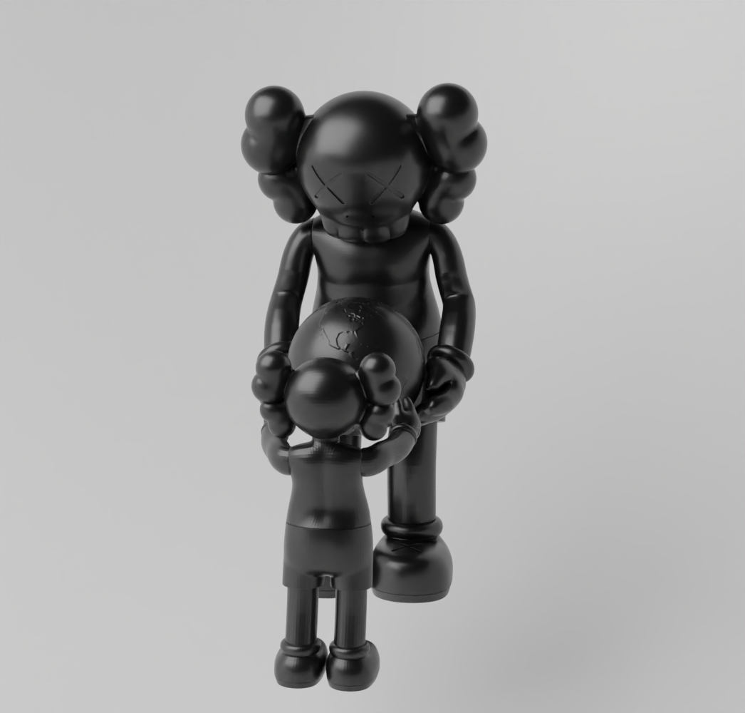 Kaws The Promise Art Toy Fan Art | 3D models download | Creality Cloud