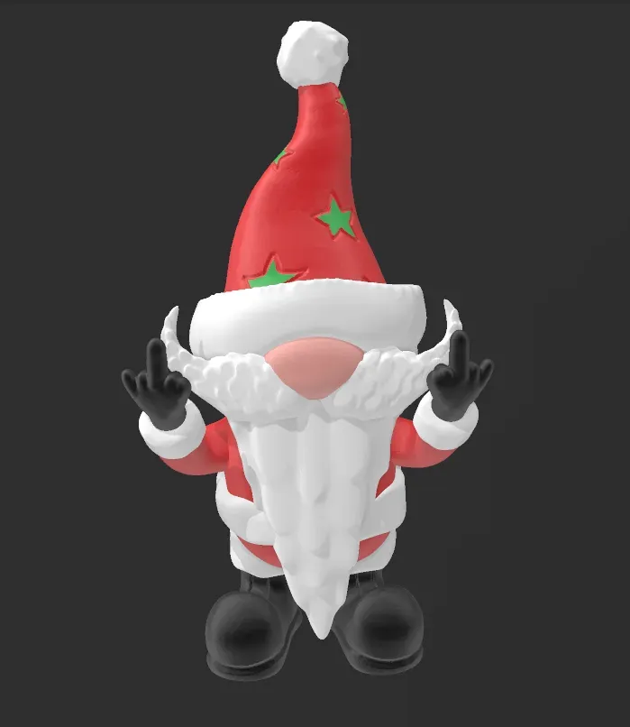 Frecher Weihnachtszwerg