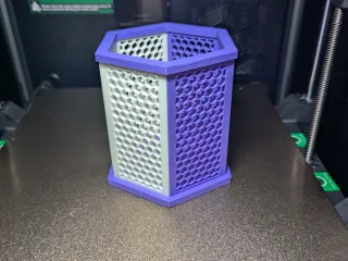 "Hex'M" - Modular, Multicolor, Support-Free, No-AMS Storage
