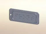 Braille Key fob Front-0