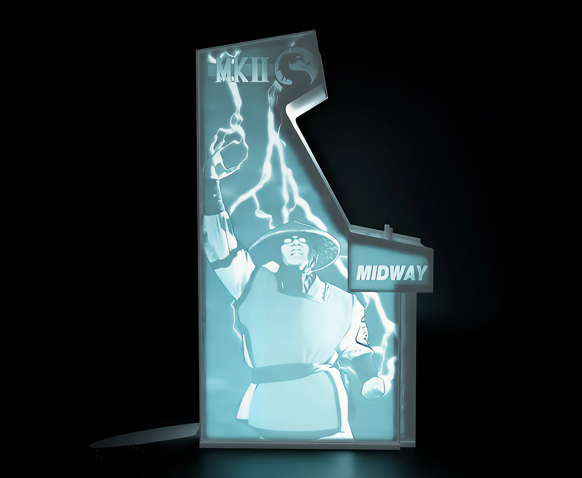 MOBILE ARCADE MORTAL KOMBAT II CON LITHOPHANE