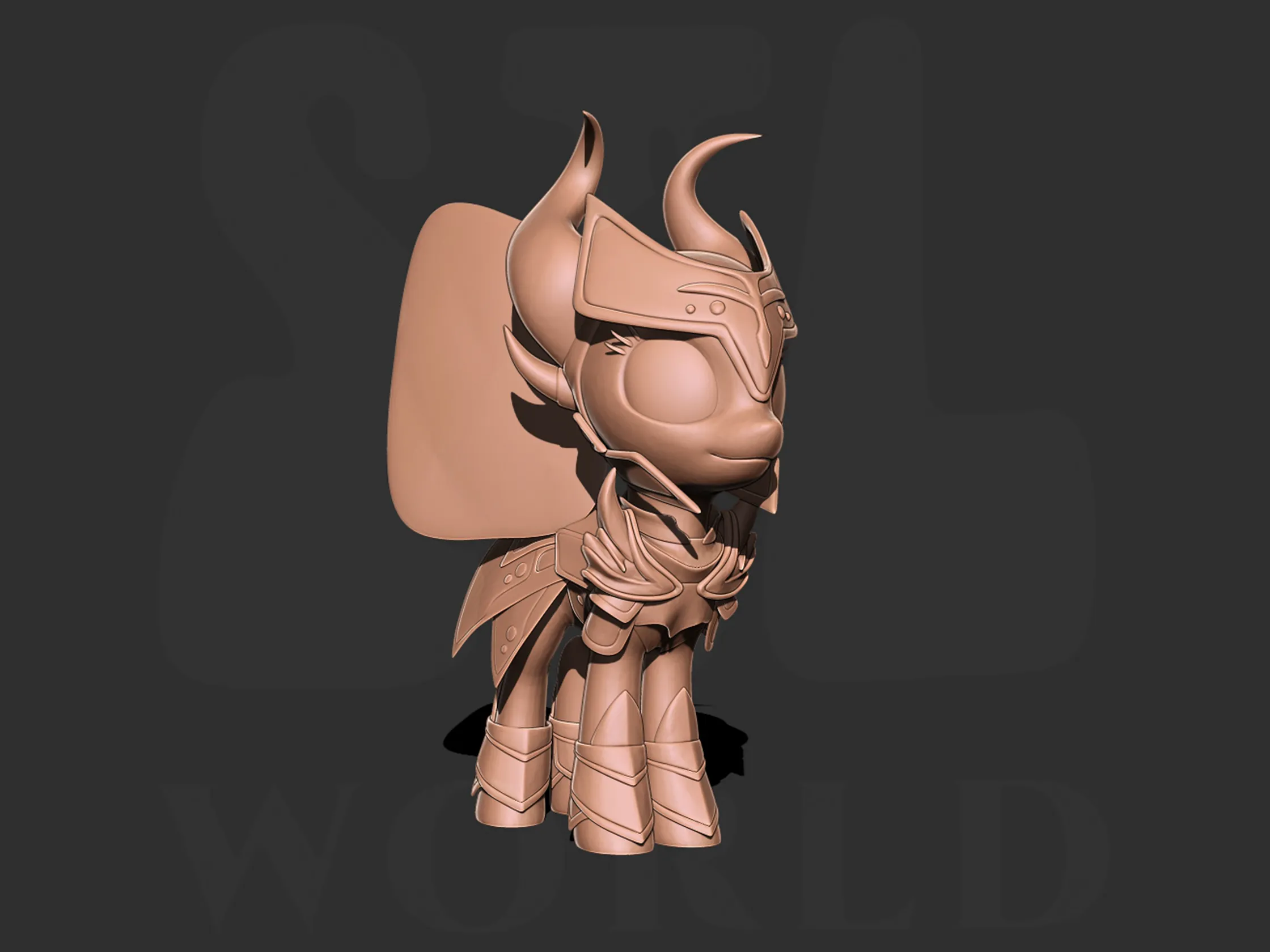 My Little Pony - Armor Pony 3d print model