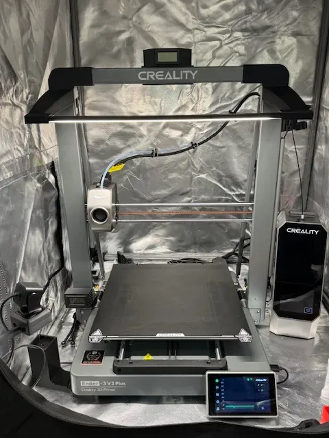 Ender 3v3 PLUS LED Light Bar Bracket