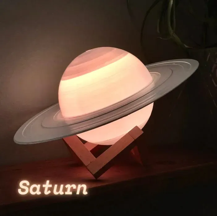 3D Saturn Lamb desing