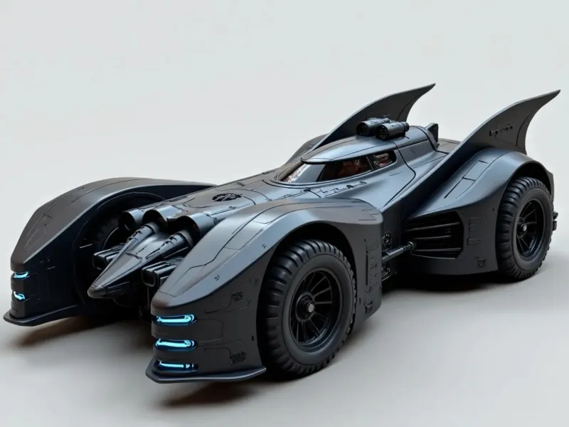 The Batmobile: Iconic Design for Justice