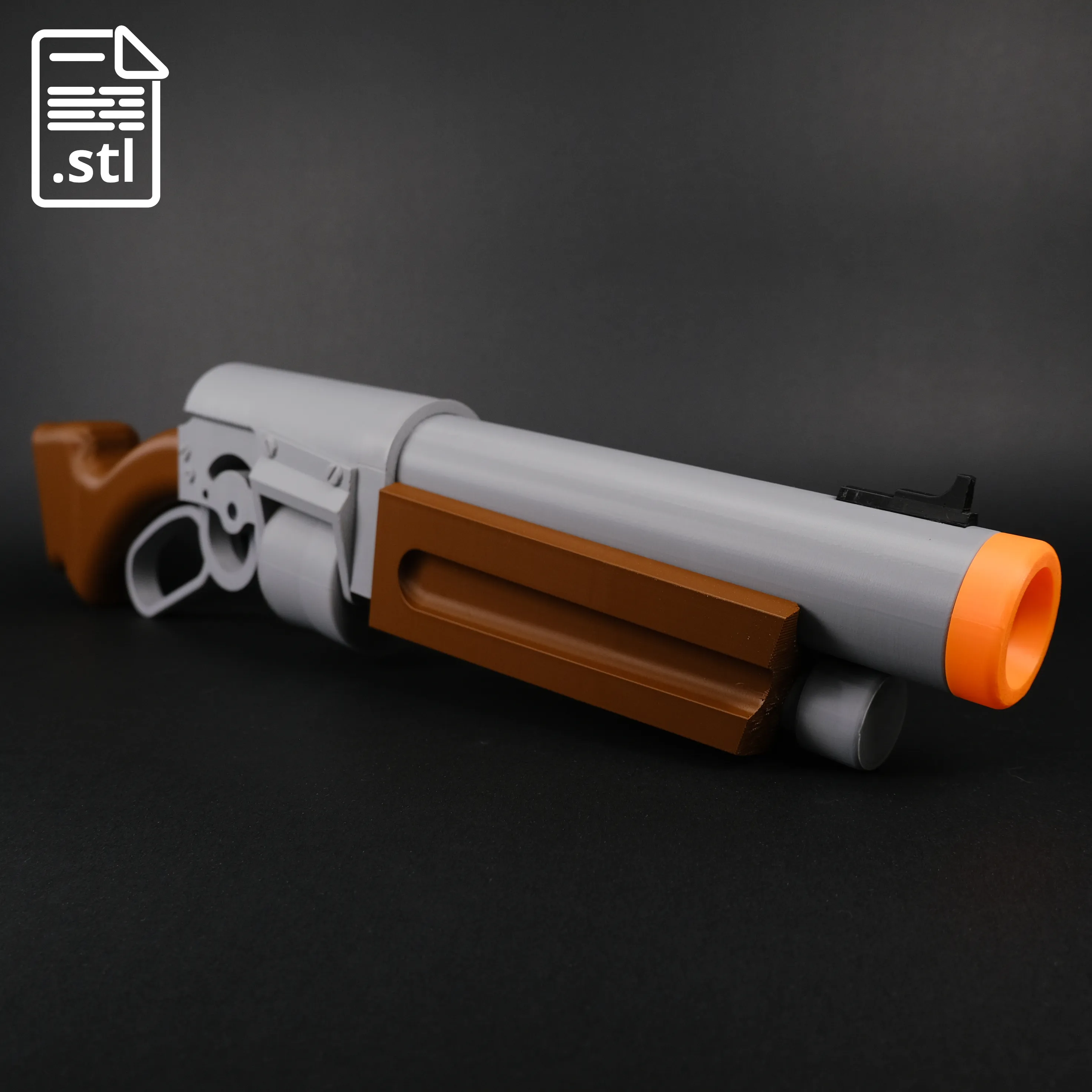 Team Fortress 2 Baby Face's Blaster Model for 3D Printing