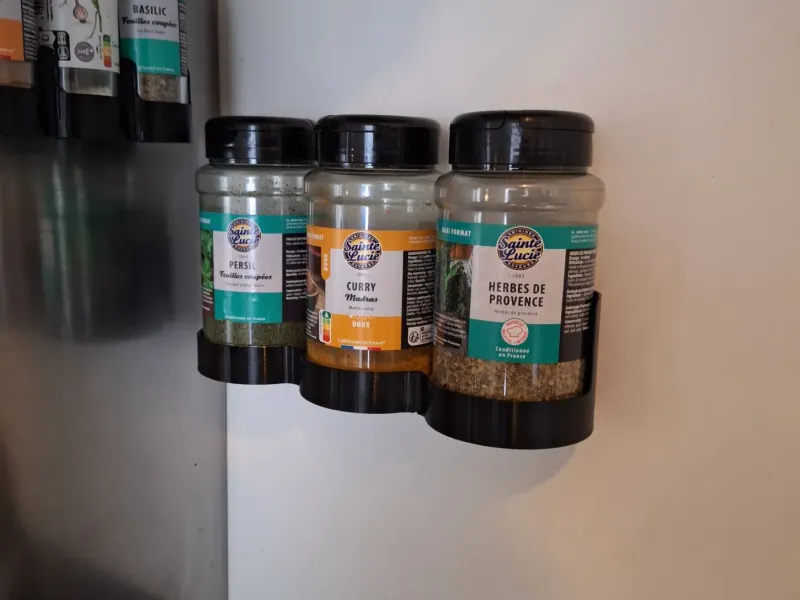 Spice Rack XL – Support mural pour bocaux à épices