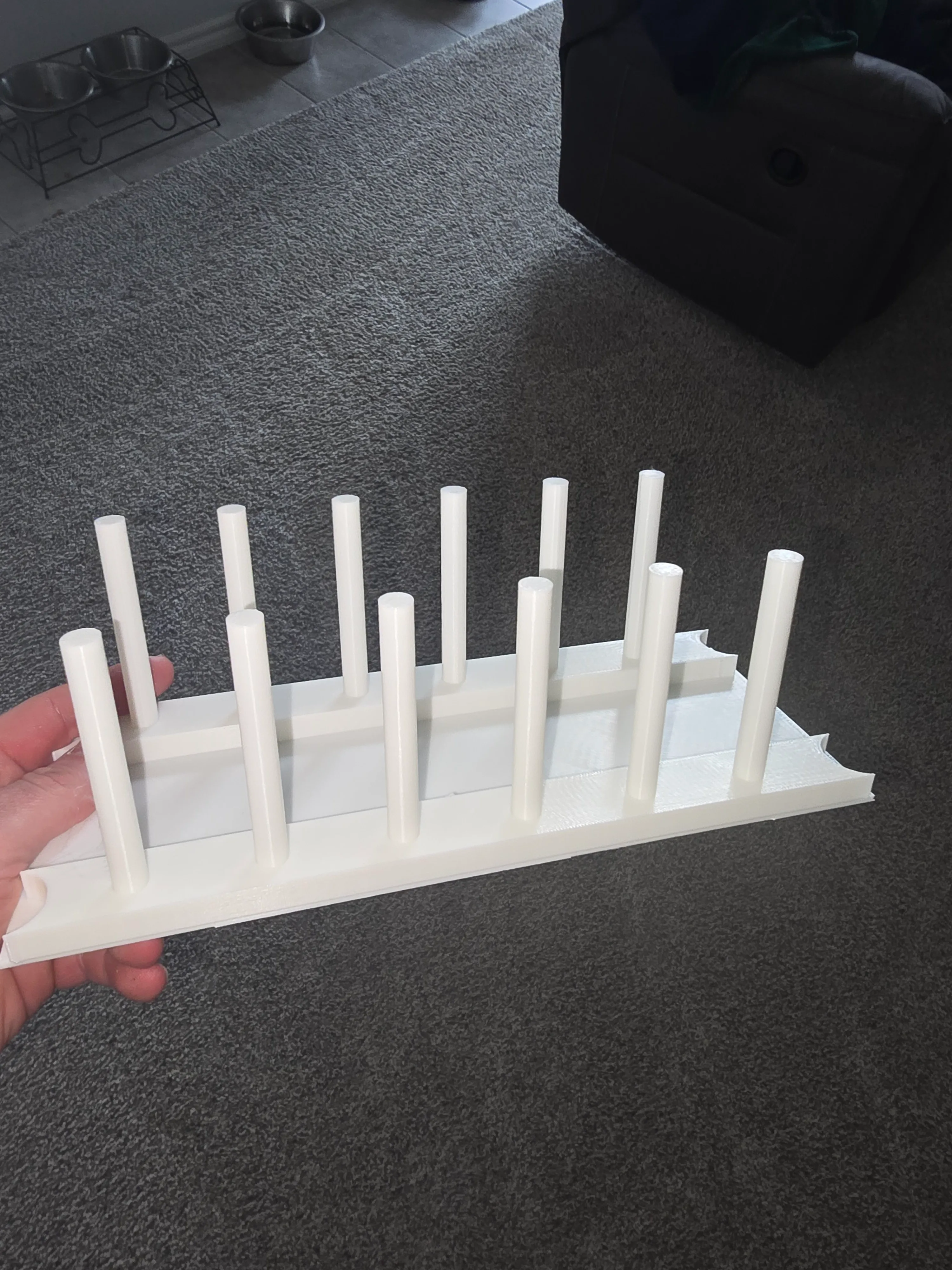 Stone Dinner Plate Organizer