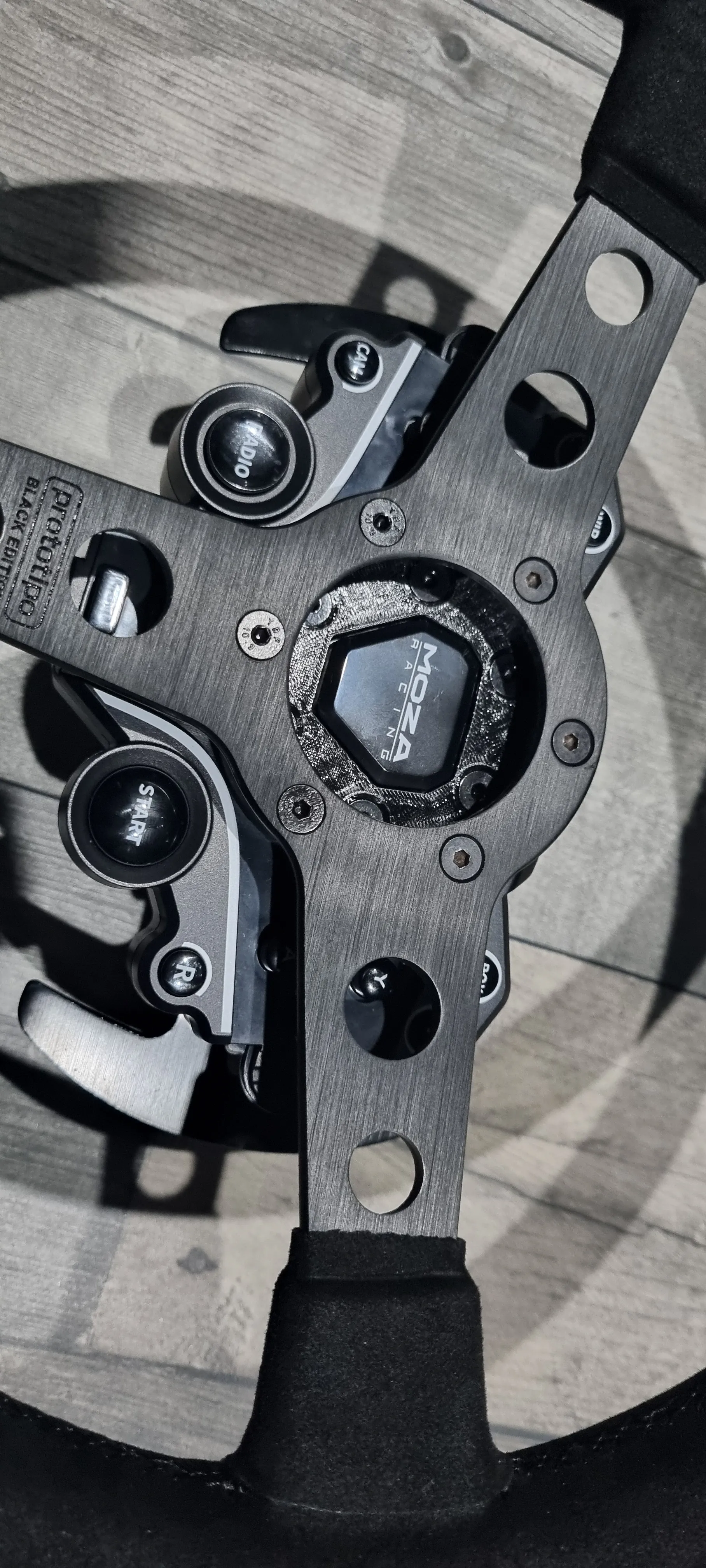 Moza ES Wheel Adapter to 70mm V2 With Light Projector