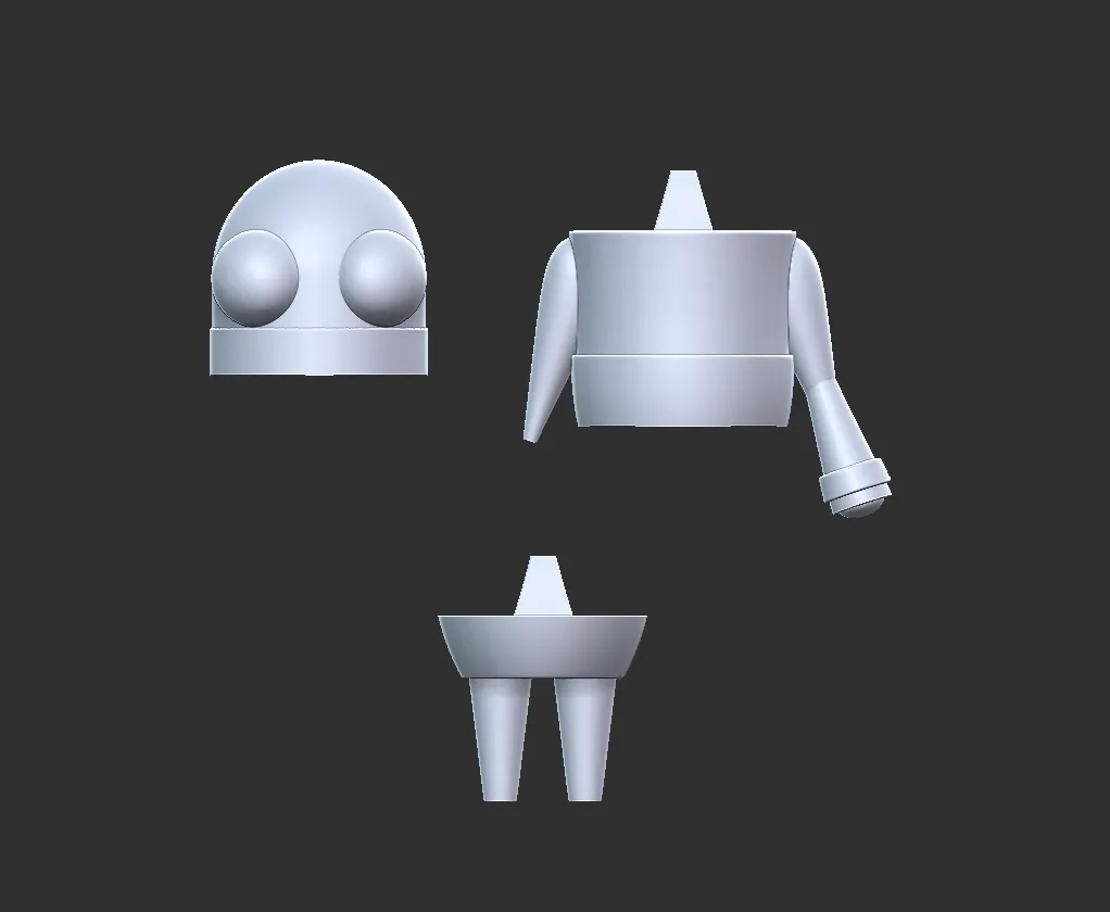 Repo Yellow STL file 3D Model Character Fanart