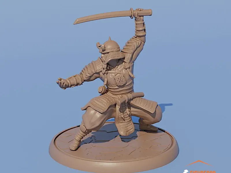 pose de samurái 1