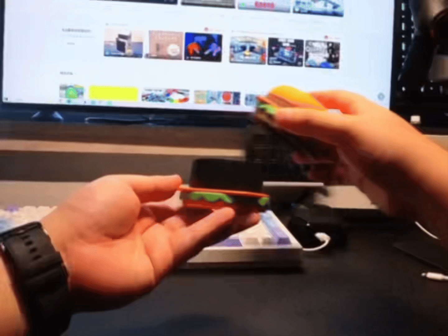 Mi Screen Light Bar 1S Remote Control Shell - McDonald's Big-3