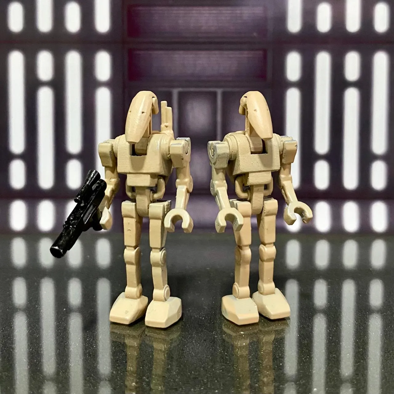 Battle droid b1 minifigure custom blocks bricks star wars